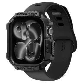 Spigen Rugged Armor 2 Ochranné púzdro pre Apple Watch 2025 46mm matte black (ACS10499)