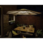 Paulmann 94208 Parasol akumulátorové svetlo na slnečník sada 4 ks LED pevne zabudované LED osvetlenie 1.8 W čierna; 94208