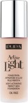 PUPA Milano Ľahký tekutý make-up SPF 10 Active Light Perfect Skin Foundation) 30 ml