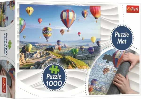 Trefl - Puzzle - Balóny NAD Kappadokiou + podložka