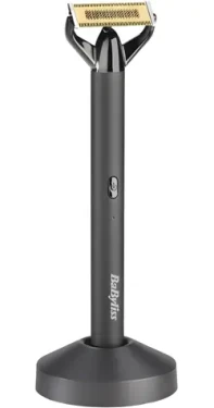 Babyliss OT991E antracitová / Zastrihávač fúzov / 4 nástavce / 1-5 mm / 45 min prevádzka / vodotesný (3030050195514)