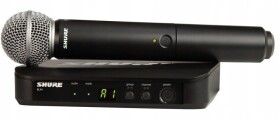 Shure BLX24E/SM58-H8E - System bezprzewodowy z mikrofonem SM58 (518-542 MHz)