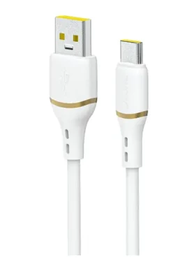 Dudao Dátový kábel L25T / USB-A / USB-C / 5A / 1 m / biela (200624)