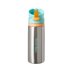 Tommee Tippee On The Go nerezová 500ml / Termofľaša so slamkou / od 24 mesiacov