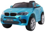 Mamido Elektrické autíčko BMW X6 M lakované modré