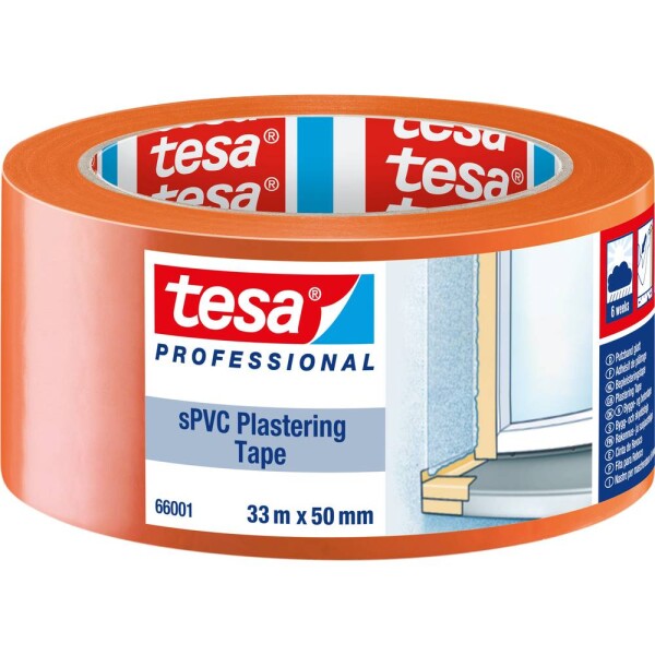 Tesa SPVC 66001-00003-00 Plastering tape tesa® Professional oranžová (d x š) 33 m x 50 mm 1 ks; 66001-00003-00