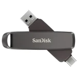 SanDisk Extreme Pro Dual Drive 256 GB / Flash Disk / USB-C + USB-A / čítanie 1000 MB/s / zápis 900 MB/s (SDDDE1-256G-G46)