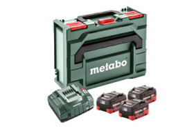 Metabo 685069000 Sada nabíjačka ASC 145 + 3x batéria + Box / 18V / 3x5.5Ah / Li-HD / MetaBOX 145 (685069000)