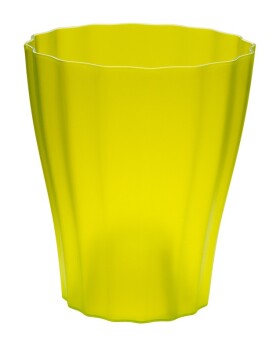 Plastia Obal na kvetináč Ola priesvitná zelená 13 cm