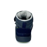 Chlapčenská celoročná barefoot obuv Bugga NUVA Navy B00198-04 - 30