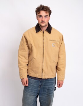 Carhartt WIP OG Detroit Jacket WIP Dusty H/Tobacco stone canvas S