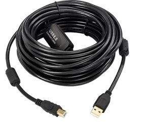 Cable USB 2.0 AB aktívny kábel 20 m čierna / Kábel / USB 2.0 / 480 Mbit/s (USBAB20B-ACTIVE)