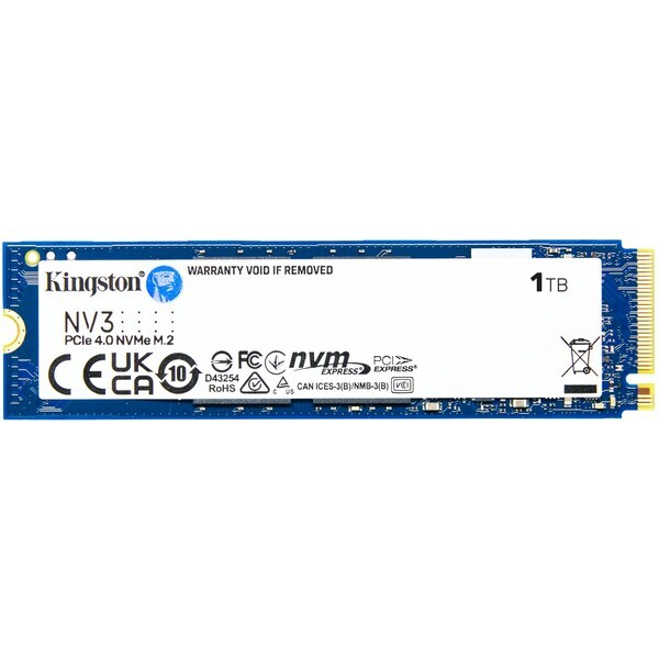 Kingston 1TB M.2 2280 NVMe (SNV3S/1000G)