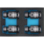 Hazet sada nástavcov pre nástrčný kľúč, 1/2 (12.5 mm), 900SG-1316/4; 900SG-1316/4