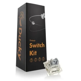 Ducky Gateron G Pro Switches / mechanická / 3-Pin / lineárne / MX-Stem / 45g / strieborná / 110 kláves (DSK110-PPA3)
