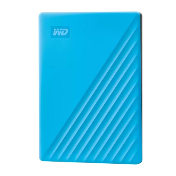 WD WD My Passport WDBR9S0060BBL - Festp - verschlusselt - 6 TB - extern (tragbar) - USB 3.2 Gen 1 - 256-Bit-AES - Sky