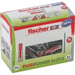 Fischer DUOPOWER 5x25 LD hmoždinka 25 mm mm 50 ks (535458)