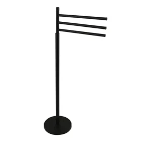 MSV ELLA stojan na uteráky 3 ramená čierna / oceľ / 40 CM (3700703970095)