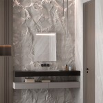 Mereo Zrkadlo 50x70 cm s osvetlením a odhmlievaním CN156