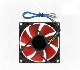 AIREN FAN RedWings80 Clever ventilátor / 80 x 80 x 25mm / 9.5-21dBA / červená (AIREN - FRW80C)