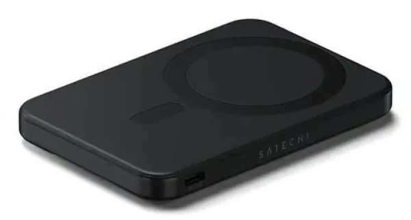 Satechi OnTheGo Magnetic Qi2 Powerbank Stand čierna / Powerbanka / Qi2 / 5000 mAh (ST-B5Q2SK)