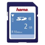 Hama SD 2 GB / SD / 2GB / Class 4 / čítanie 10MBs / zápis 5MBs (55377-H)