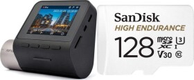 70mai Wideorejestrator 70mai A500S Pro Plus+ Czarny + Karta SanDisk High Endurance MicroSDXC 128 GB