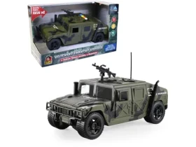 MaDe 03225 - Vojenské auto so svetlom a Českým hlasom 24cm