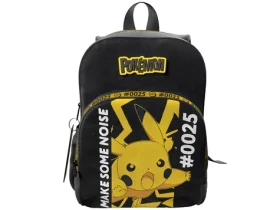 CYP Brand Pokémon Twilight Champions Pikachu / Batoh / 30 cm / čierna, žltá / 2 vrecká na zips (MC20-44PKEPM)