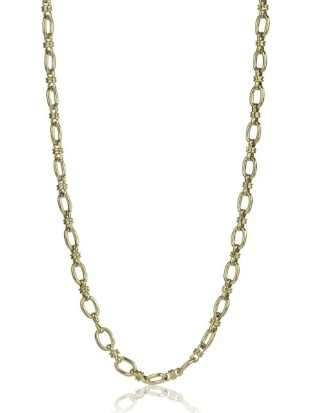 Marc Malone Pozlátený náhrdelník z ocele Elisa Gold Necklace MCN24019G