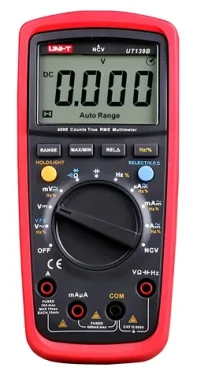 UNI-T UT139B / Multimeter / True RMS / CAT III 600 V / NCV / podsvietenie LCD (UT139B)