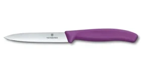 VICTORINOX Swiss Classic Kuchynský nôž 10 cm fialová / rovné ostrie (6.7705.C1)