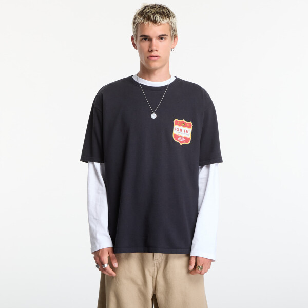 Tričko Rhude Filtaro Crest Tee Vintage Black/ Red/ Yellow M