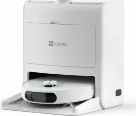 Ezviz RS2 biela / Robotický vysávač + mop / 4000 Pa / 5200mAh / WiFi / E10 filter / odpadová nádoba 5.5L (CS-RS2-TWT2)