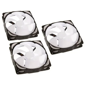 Noiseblocker NB-eLoop Fan B12-2 biela 3ks / 120mm / 16.7 dB @ 1300 RPM / 51.15 CFM / 3-Pin (LUBU-031)