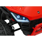 Mamido Detské elektrické autíčko Buggy SPEEDY 4x200W 24V červené