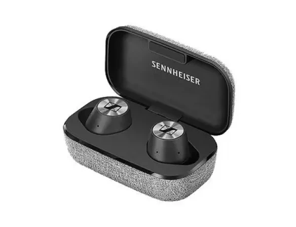 Sennheiser MOMENTUM True Wireless čierna / Bezdrôtové slúchadlá do uší / Bluetooth 5.0 / výdrž až 4 h. / nabíjacie púzdro (508524)
