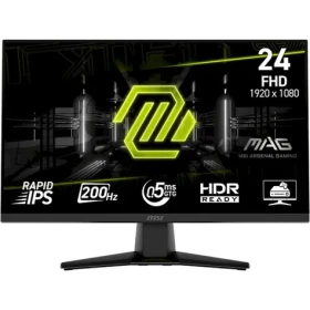 24" MSI MAG 242F čierna / FHD / IPS / 16:9 / 0.5ms / 1000:1 / 300cd-m2 / HDMI + DP / VESA (9S6-3BC51T-001)