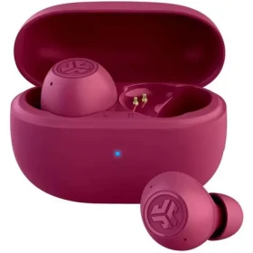 JLAB Go Pop TWS Earbuds ružová / bezdrôtové slúchadlá s mikrofónom / ANC / BT 5.3 (810119072436)