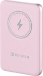 Verbatim Powerbank Verbatim Charge 'n' Go Magnetic Wireless 10000mAh USB-C PD 3.0 Pink