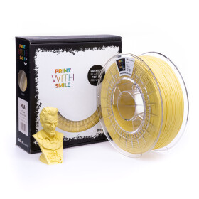 PLA filament lemon drop 1,75 mm Print With Smile 0,5 kg