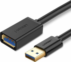 Ugreen Kábel USB-A 3.0 (M) - USB-A 3.0 (F) 0.5 m čierna (30125)