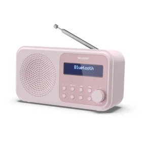 Sharp DR-P420 ružová / Prenosné rádio / 2W / DAB+ / FM / BT / 3.5mm (DR-P420PK)