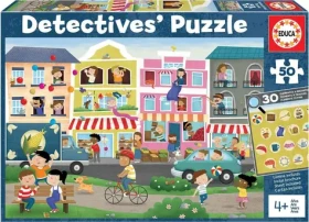 Educa Detektívne puzzle Mesto