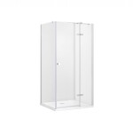 BESCO - Štvorcový sprchovací kút PIXA - Smer zatvárania - Pravé (DX) BCPIXA90CTVEP