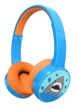Denver BTH-107BU modrá / Detské bezdrôtové slúchadlá s mikrofónom / Bluetooth 5.3 (dbth107bu)
