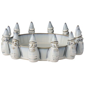 Ib Laursen Keramická misa na dekorácie Santa's Helpers Ø 16,5 cm