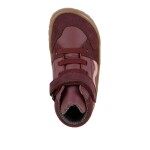 Dievčenské celoročné členkové barefoot topánky TEX GO BORDEAUX Froddo G3110265-20 - 30