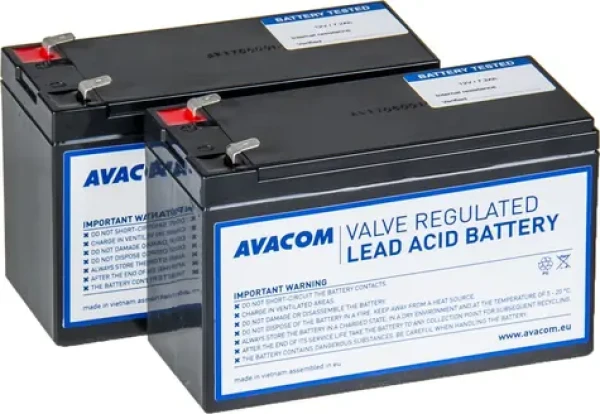 Avacom RBC48 / Kit na renováciu batérie UPS / 2 ks / 7,2 Ah (AVA-RBC48-KIT)