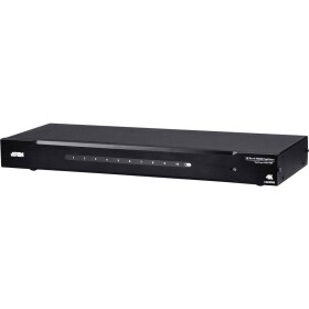 ATEN VS0110HA 10 portů HDMI splitter pripravené pre Ultra HD 4096 x 2160 Pixel čierna; VS0110HA